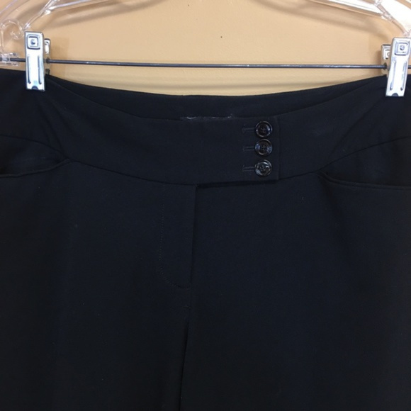 WHBM Legacy 4S Flare Leg Black Trousers - Picture 2 of 5
